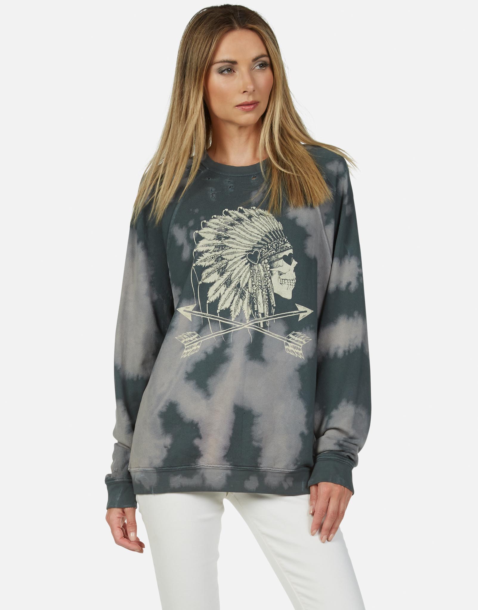 Lauren Moshi Women's Anela Love Skull Headdress - 