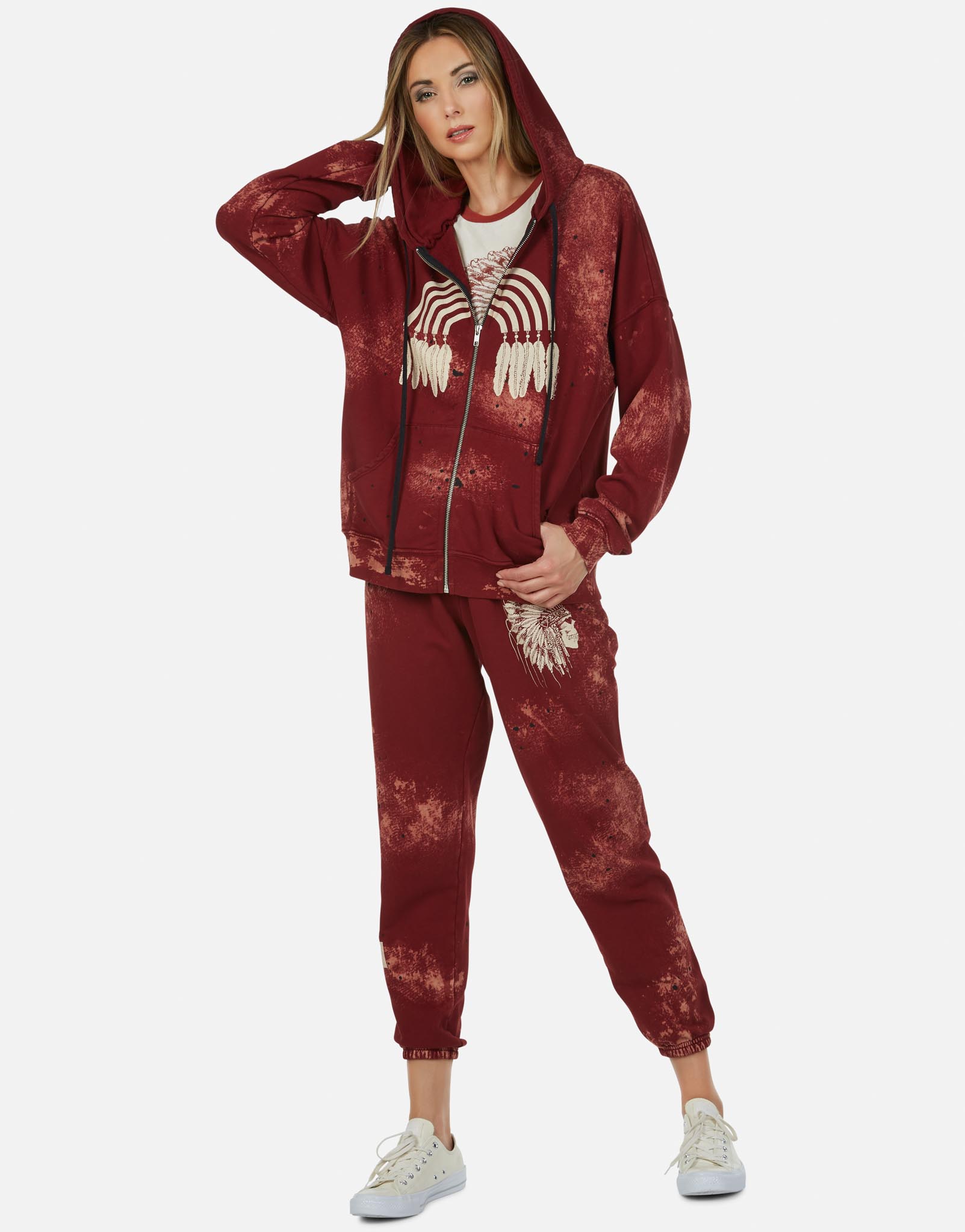 Lauren Moshi Women's Koa Love Tribe Skull - 