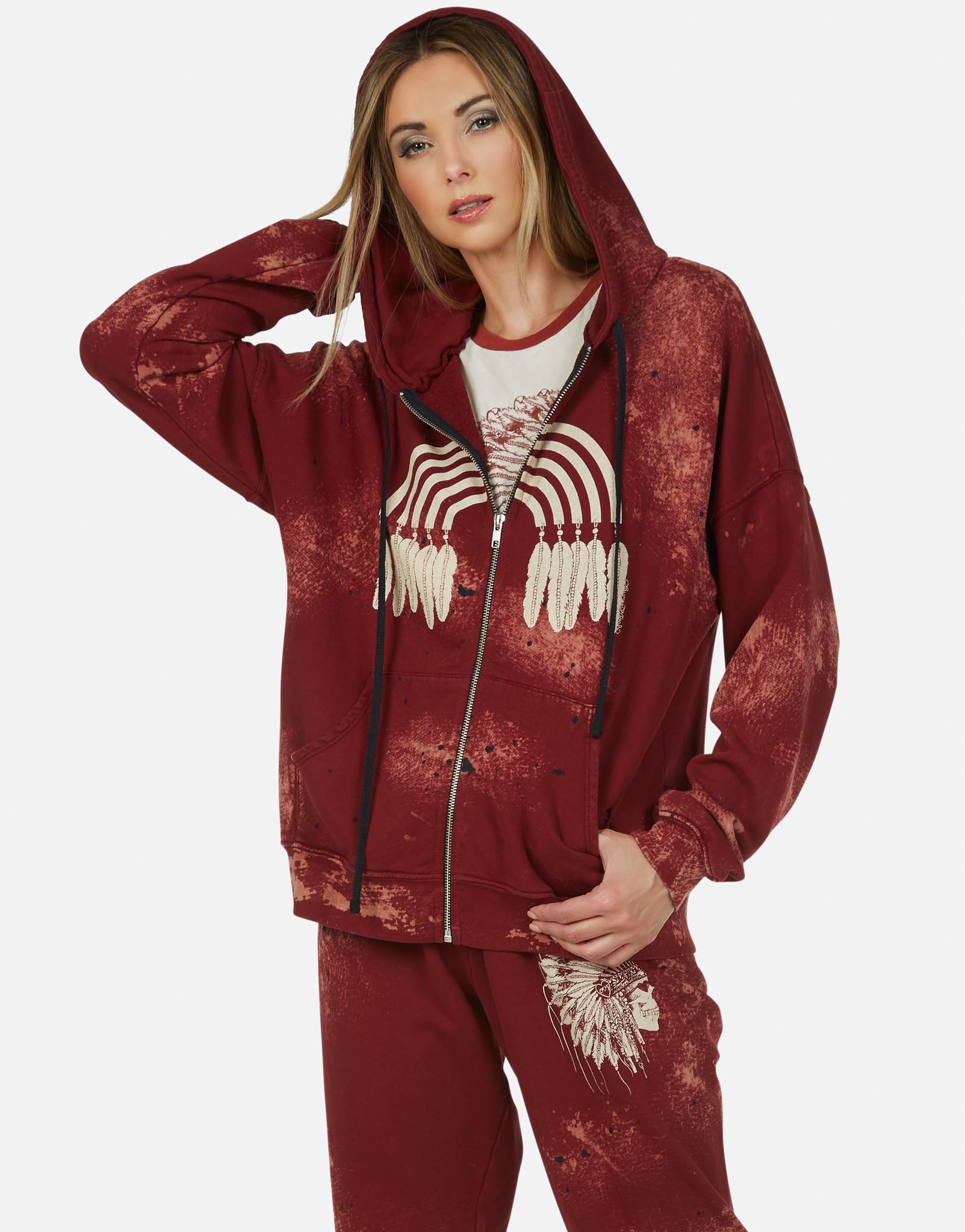 Lauren Moshi Women's Koa Love Tribe Skull - 