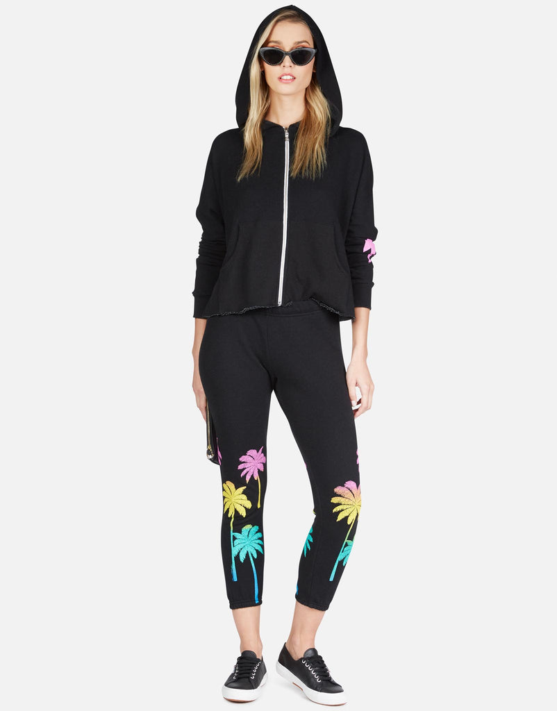 Lauren Moshi Women's Alana Neon Palm Trees - 