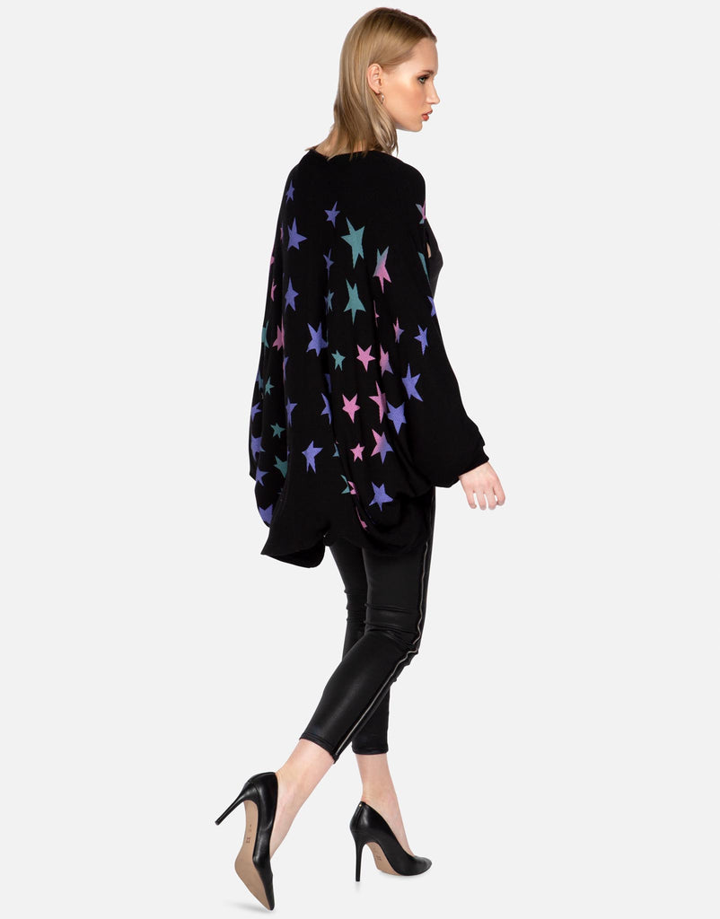 Lauren Moshi Women's Isla Ombre Stars - Black