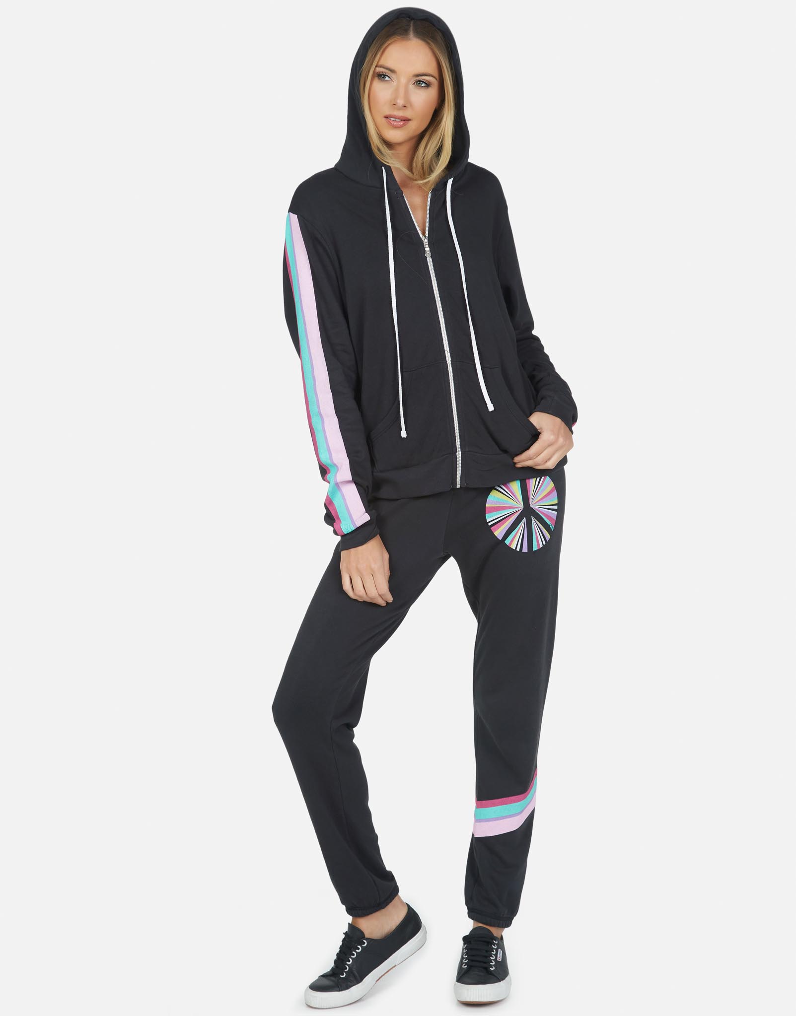 Lauren Moshi Women's Gia Rainbow Ray Peace - 