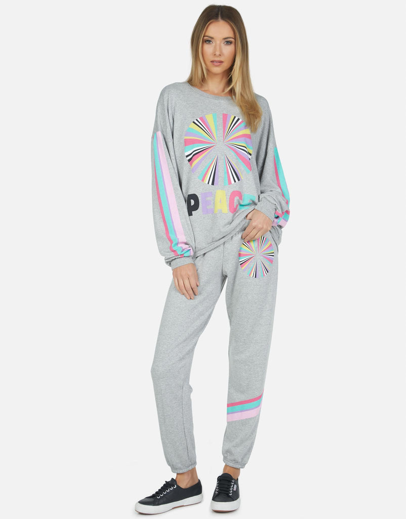 Lauren Moshi Women's Brynn Rainbow Ray Peace - 