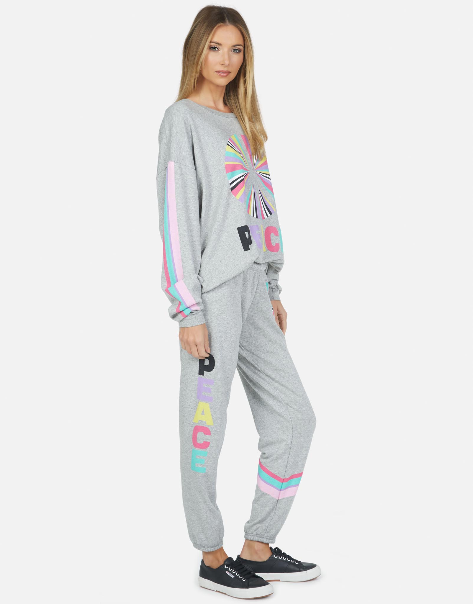Lauren Moshi Women's Brynn Rainbow Ray Peace - 