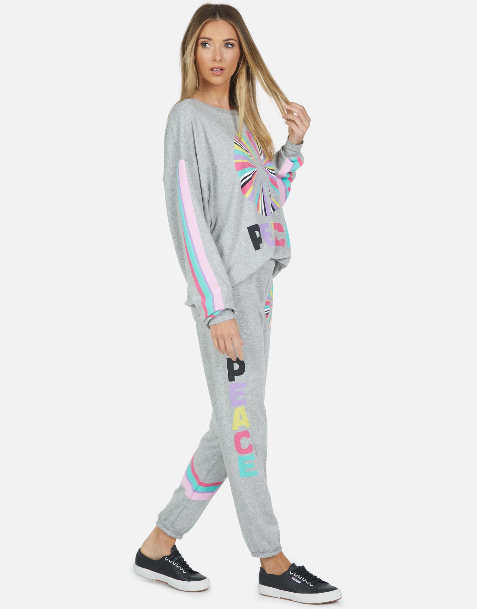 Lauren Moshi Women's Brynn Rainbow Ray Peace - 