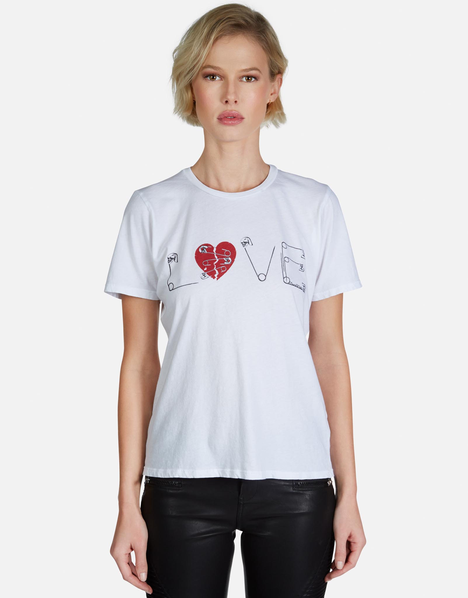 Lauren Moshi Women's Croft Safety Pin Love - 