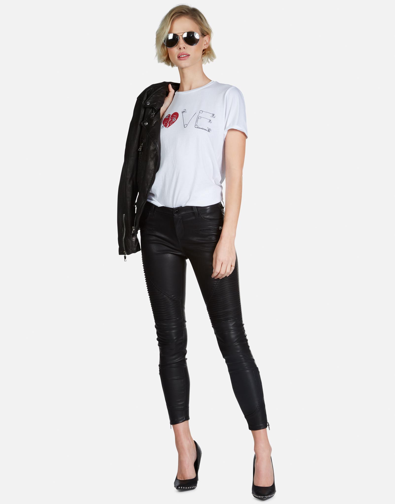 Lauren Moshi Women's Croft Safety Pin Love - 