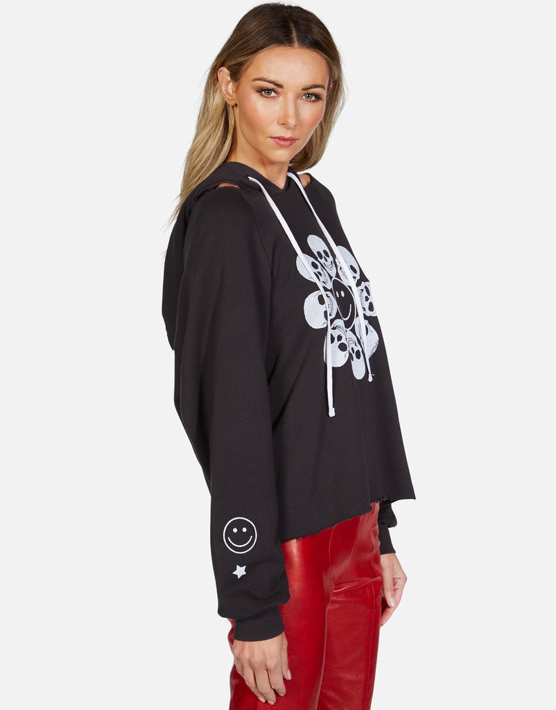 Lauren Moshi Women's Autumn Happy Skull Flower - 