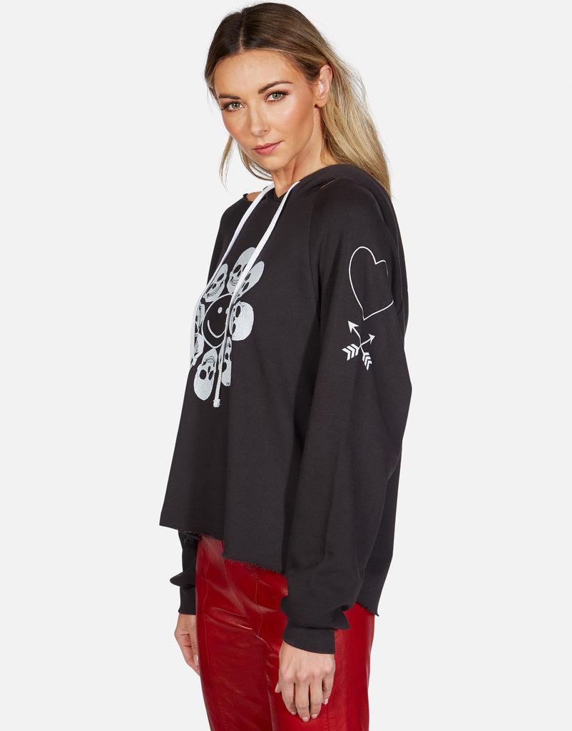 Lauren Moshi Women's Autumn Happy Skull Flower - 