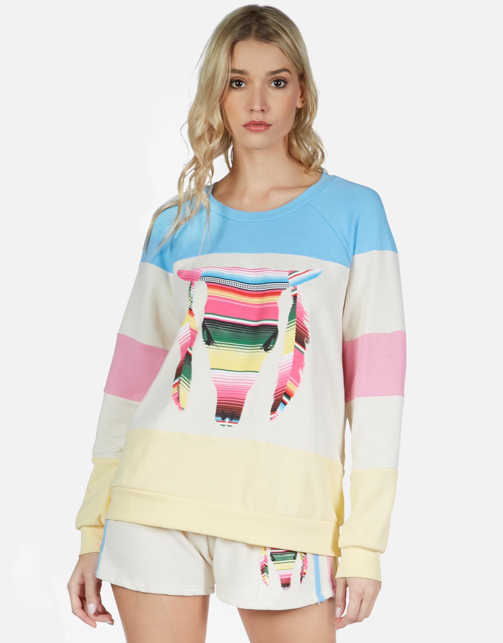 Lauren Moshi Women's Erica Striped Bull - 