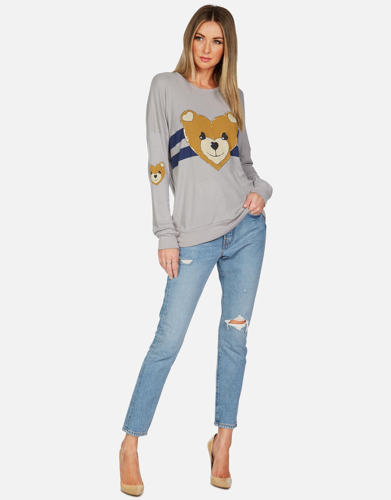 Lauren Moshi Women's Chrissy Heart Teddy - 