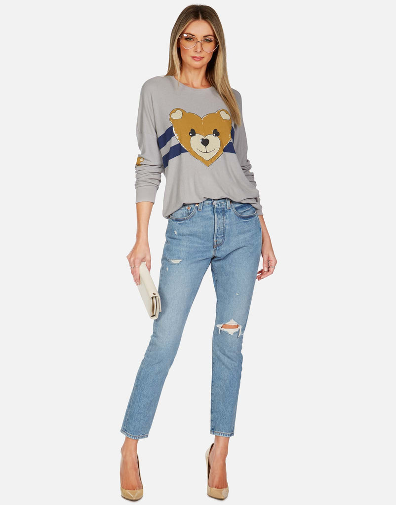 Lauren Moshi Women's Chrissy Heart Teddy - 