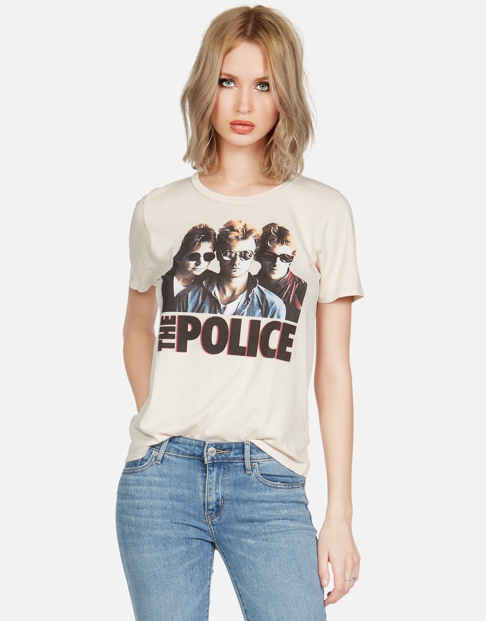 Lauren Moshi X Perryscope X Police Women's Croft Police Ghost in The Machine - White