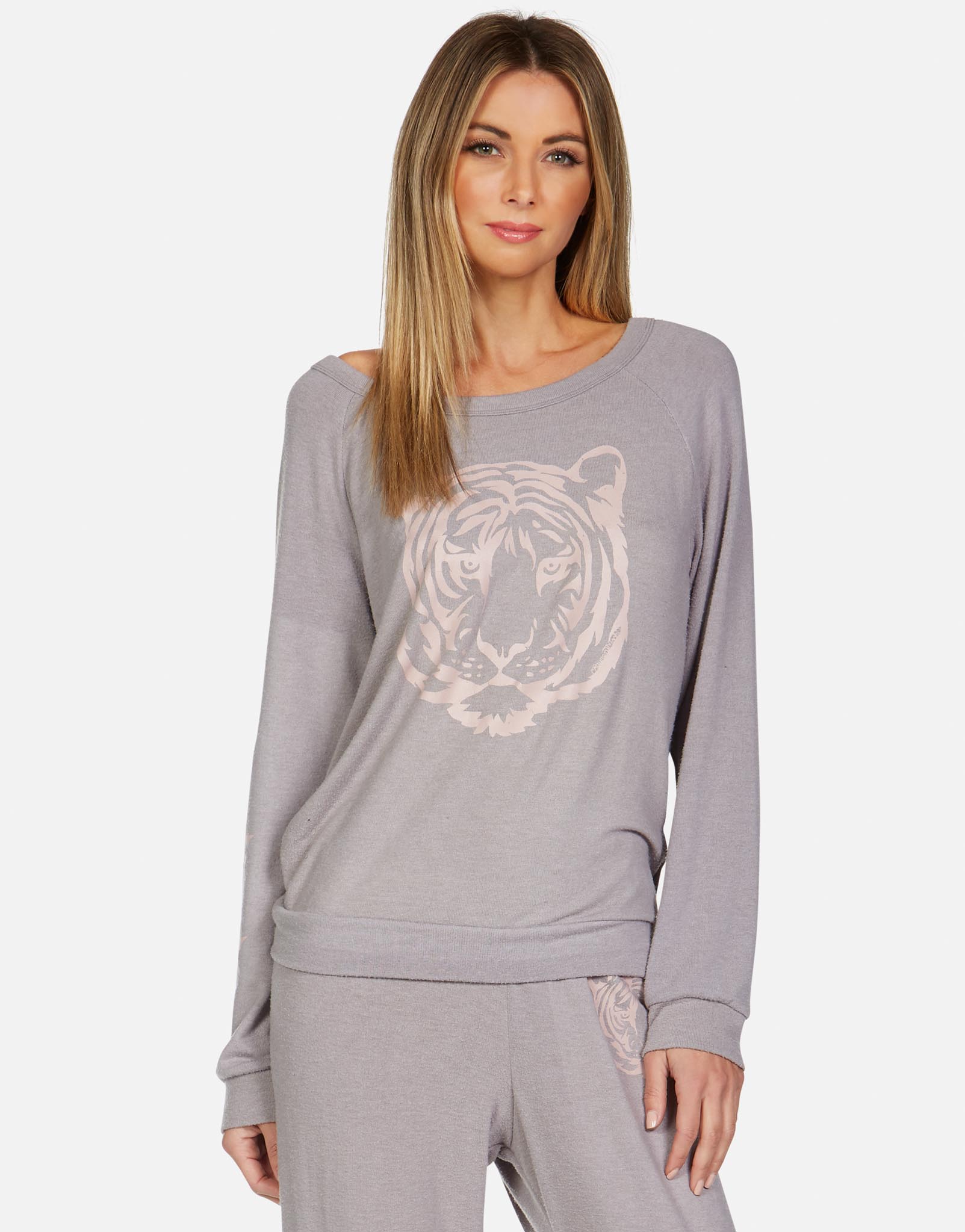 Lauren Moshi Women's Brenna Tiger Face - 