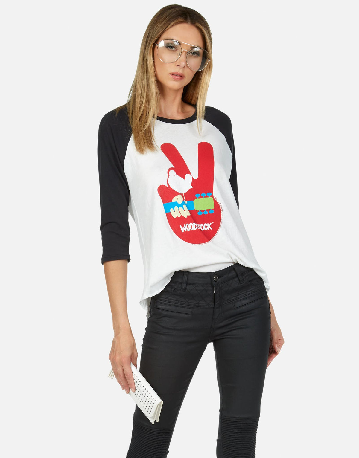 Lauren Moshi X Woodstock Women's Kenya Woodstock Peace - Milk/Onyx