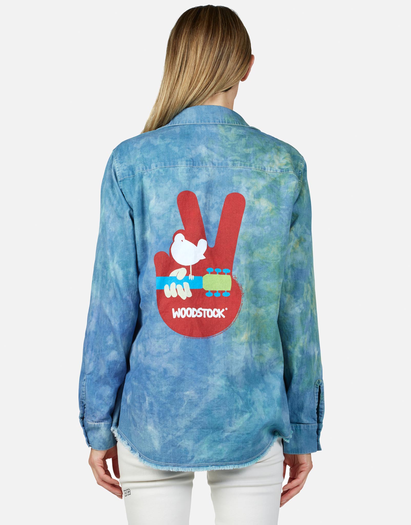 Lauren Moshi X Woodstock Women's Sloane Woodstock Peace - 