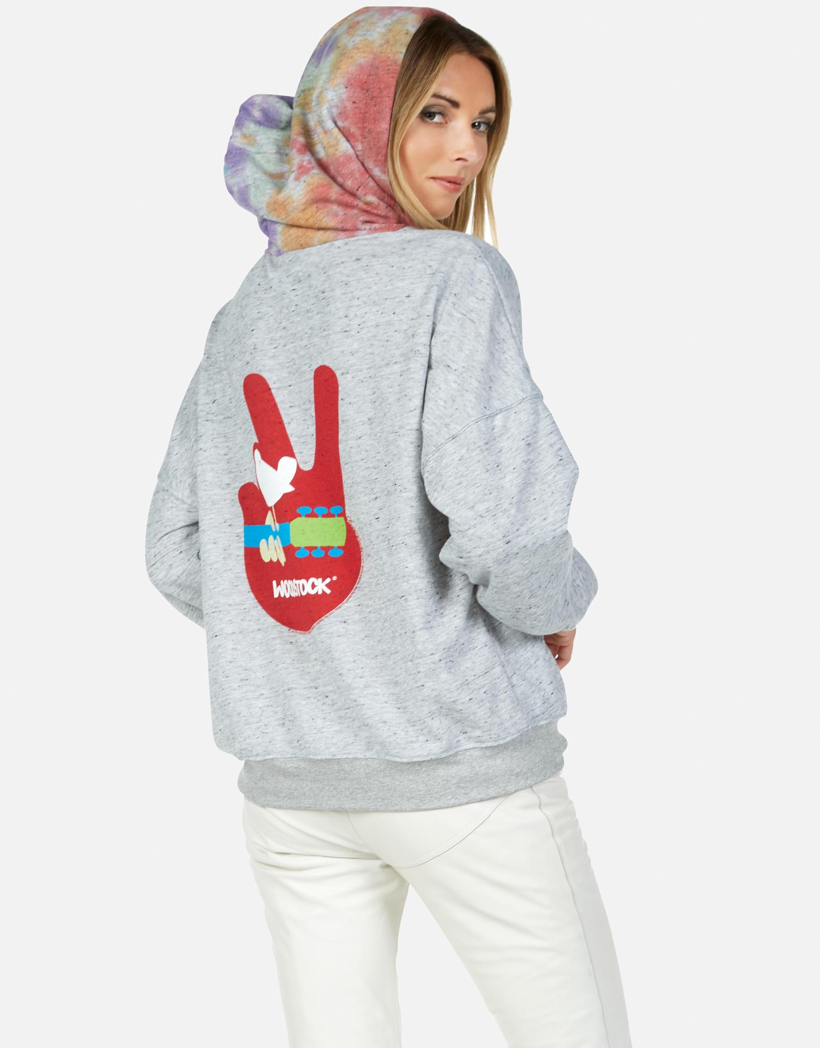 Lauren Moshi X Woodstock Women's Melanie Woodstock Peace - 
