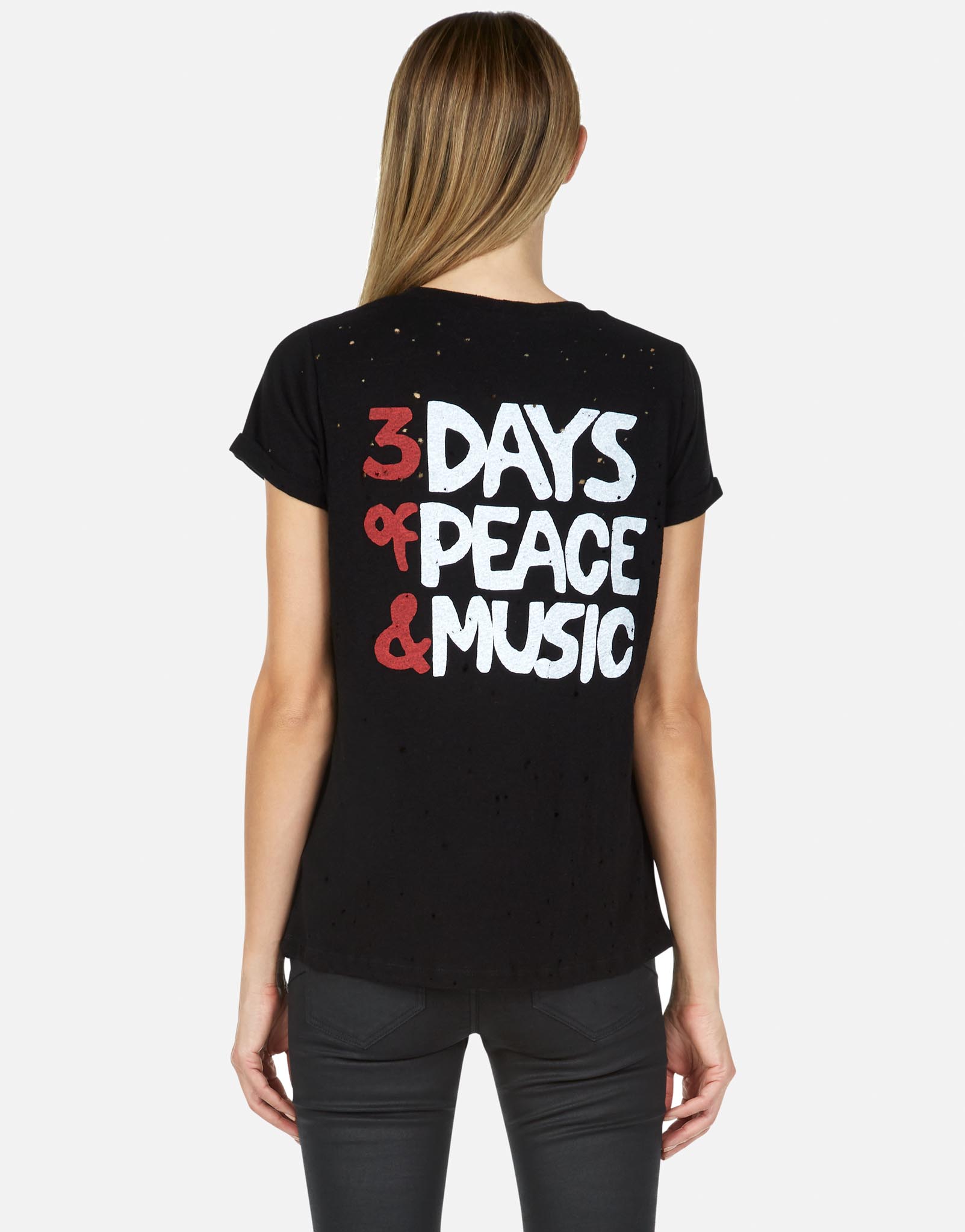 Lauren Moshi X Woodstock Women's Bess Woodstock Peace - 