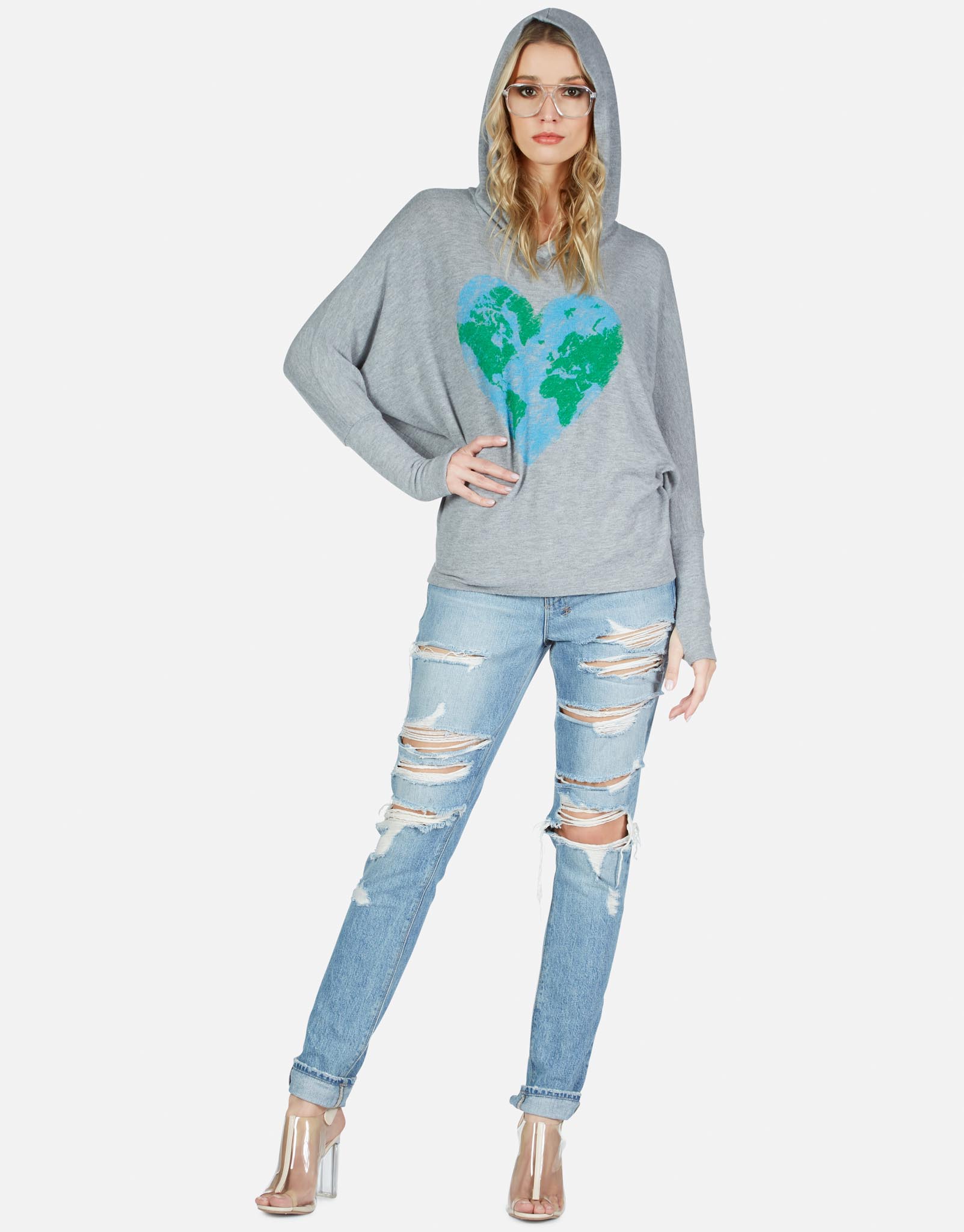 Lauren Moshi Women's Wilma World Love - 