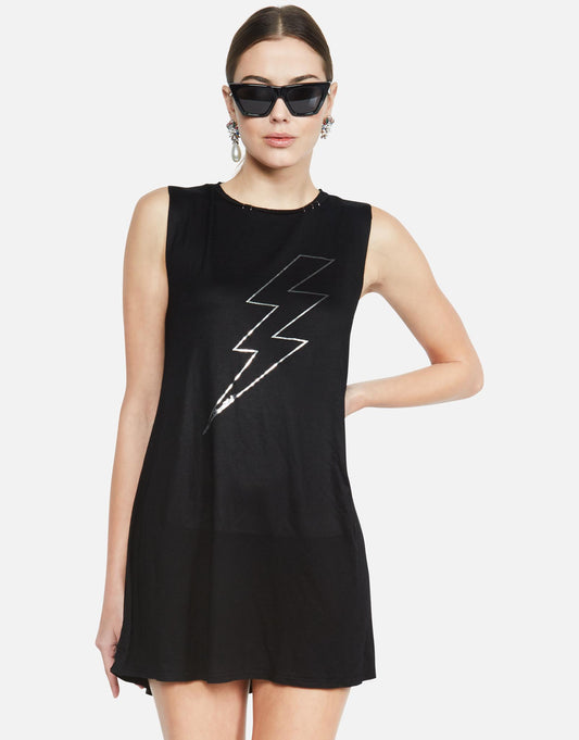 Lauren Moshi Women's Deanna Lightning Star - Black