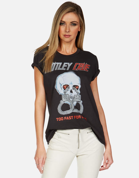 Motley crue too fast for love t shirt best sale